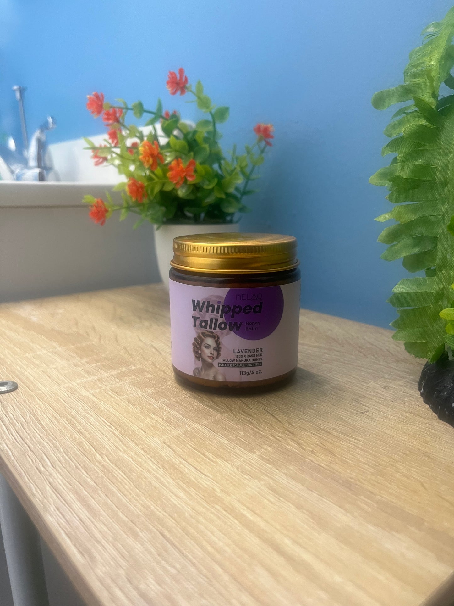 Whipped Tallow Honey Balm Moisturizer